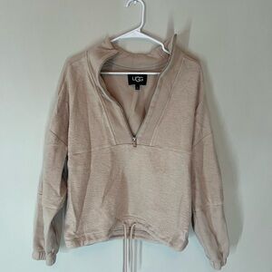 UGG Beige Zip-Up Jacket